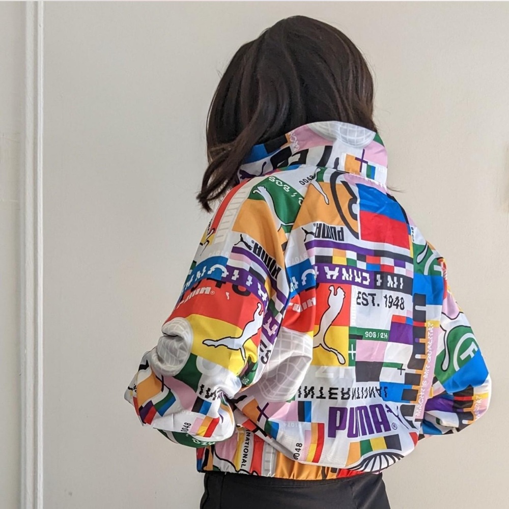 NWT Puma International Lab Track Jacket Multicolor | XS - Picture 2 of 10